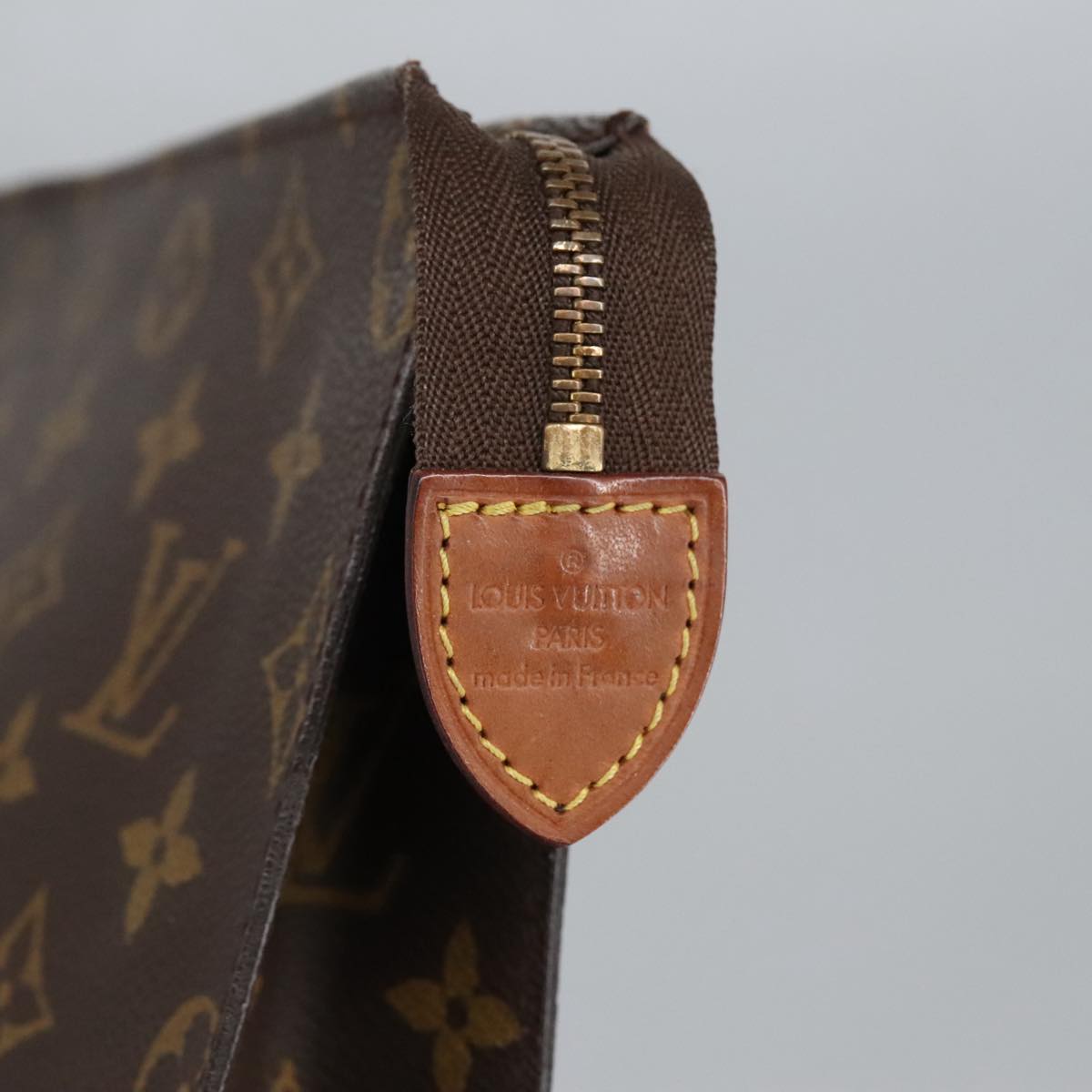 LOUIS VUITTON Monogram Poche Toilette 26 Pouch M47542 LV Auth ki5082