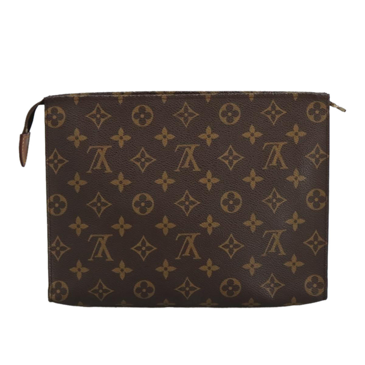 LOUIS VUITTON Monogram Poche Toilette 26 Pouch M47542 LV Auth ki5082