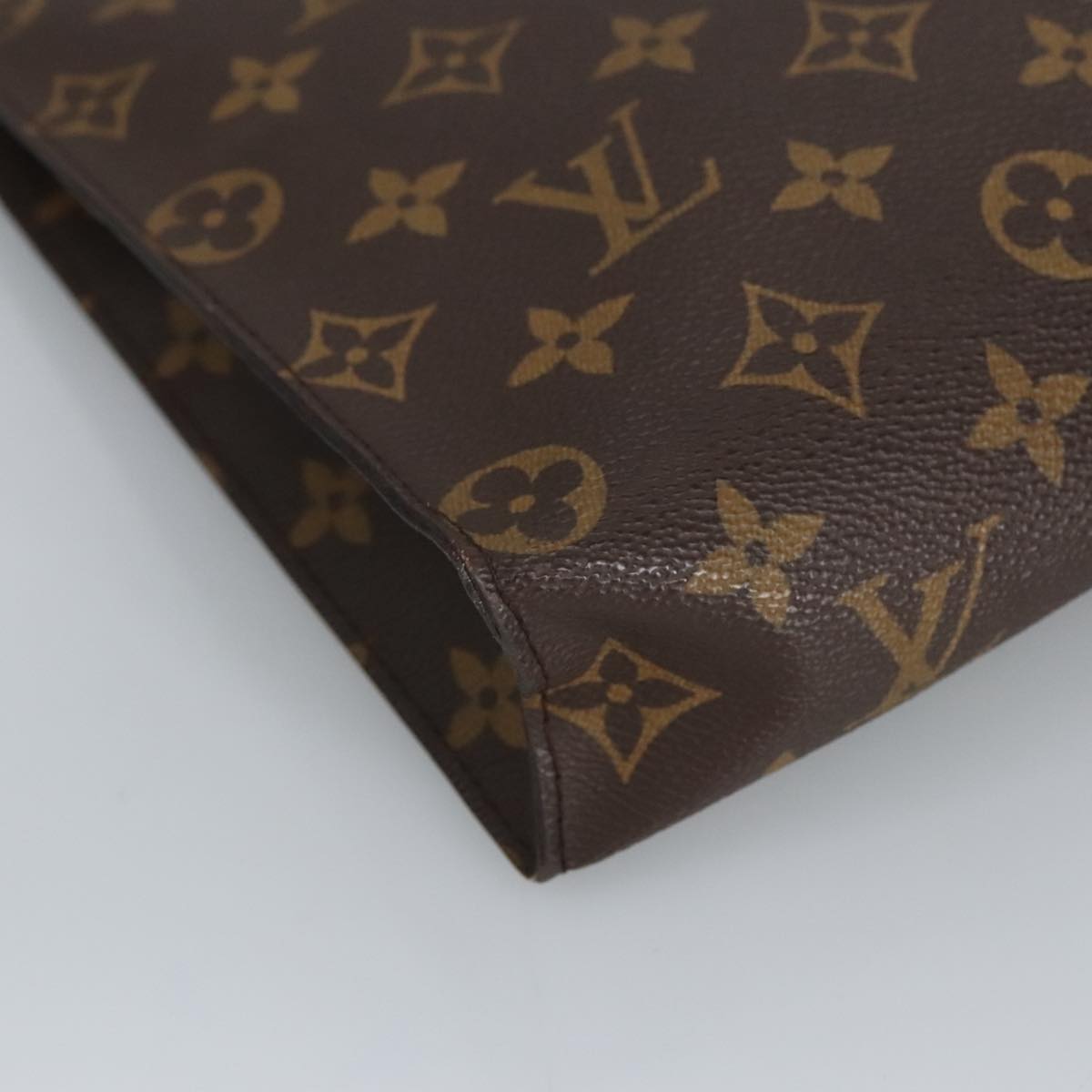 LOUIS VUITTON Monogram Poche Toilette 26 Pouch M47542 LV Auth ki5082