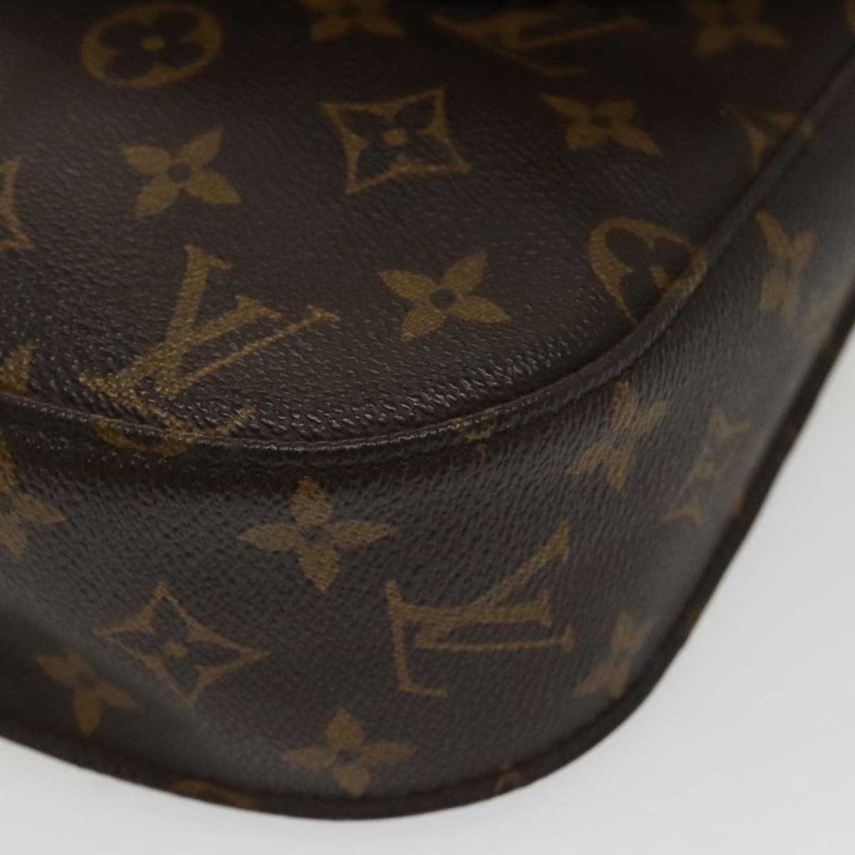 LOUIS VUITTON Monogram Saint Cloud GM Shoulder Bag M51242 LV Auth ki5090