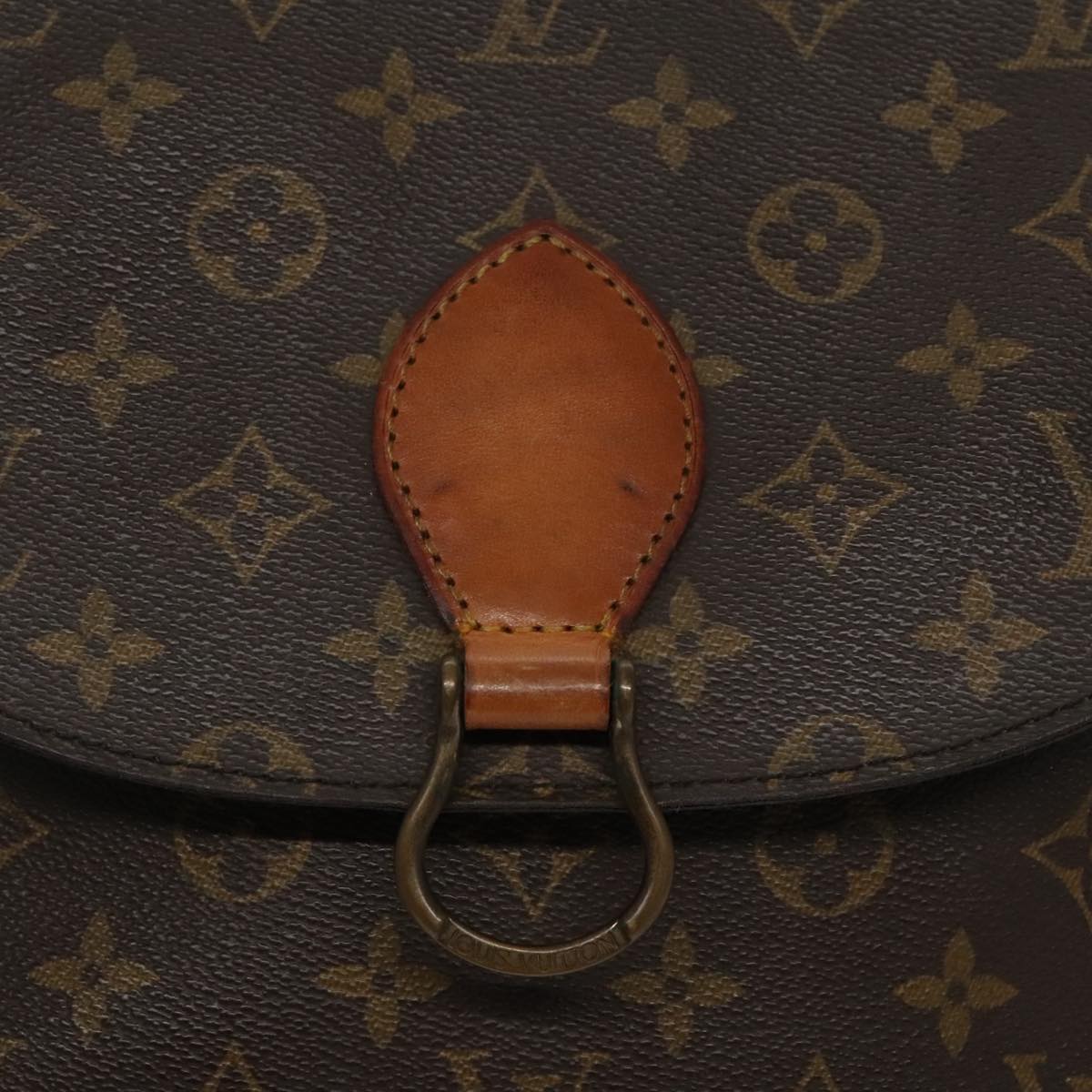 LOUIS VUITTON Monogram Saint Cloud GM Shoulder Bag M51242 LV Auth ki5090