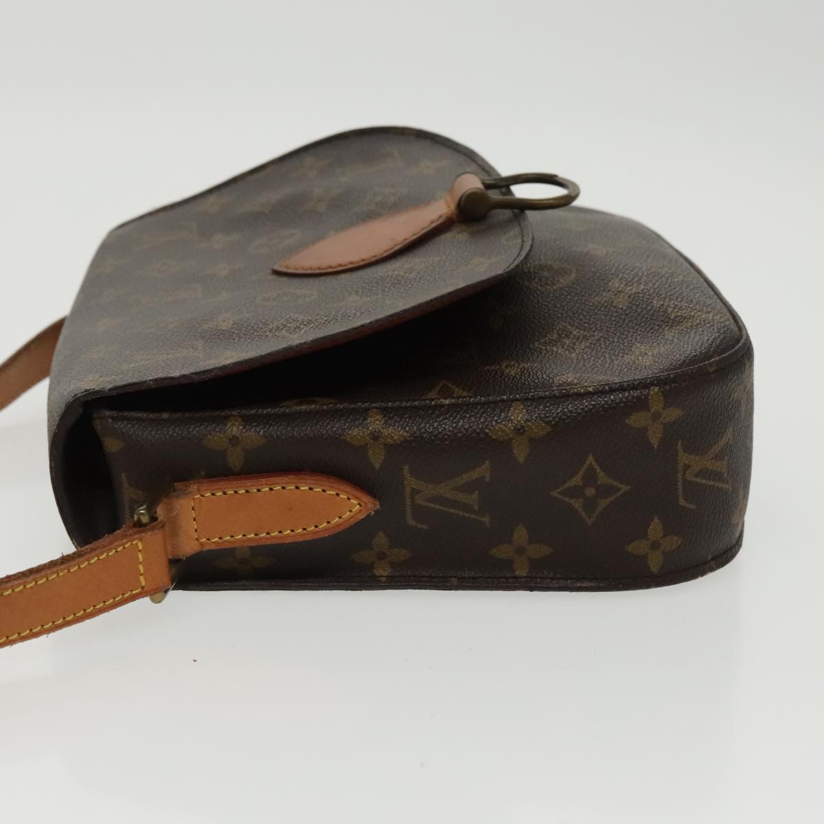 LOUIS VUITTON Monogram Saint Cloud GM Shoulder Bag M51242 LV Auth ki5090