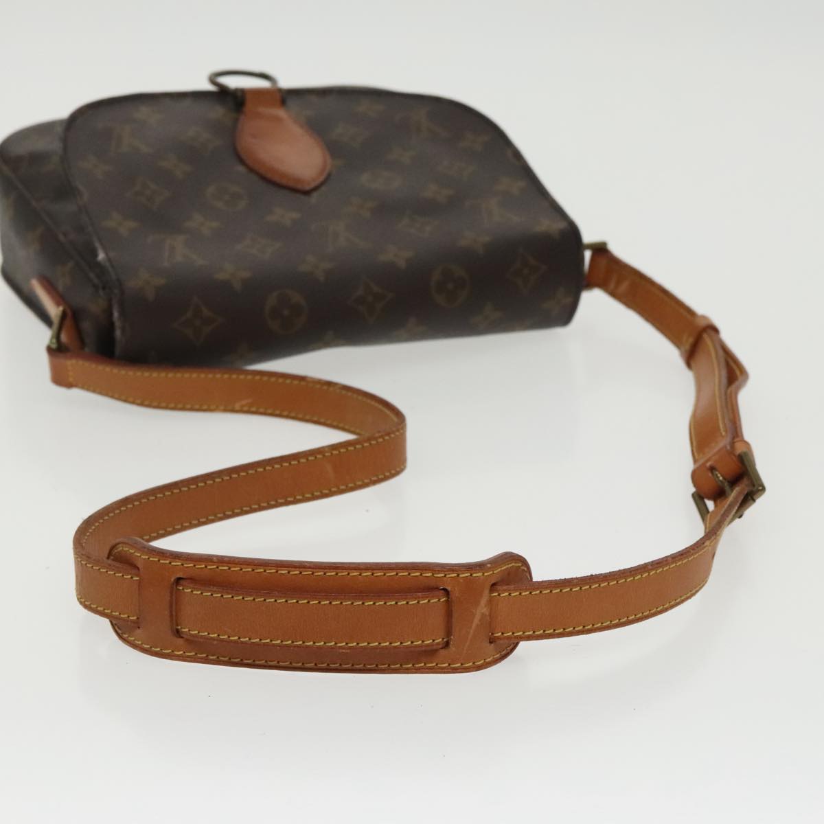 LOUIS VUITTON Monogram Saint Cloud GM Shoulder Bag M51242 LV Auth ki5090