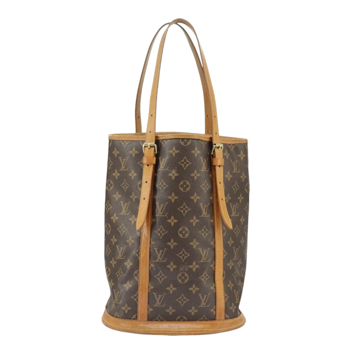 LOUIS VUITTON Monogram Bucket GM Shoulder Bag M42236 LV Auth ki5108