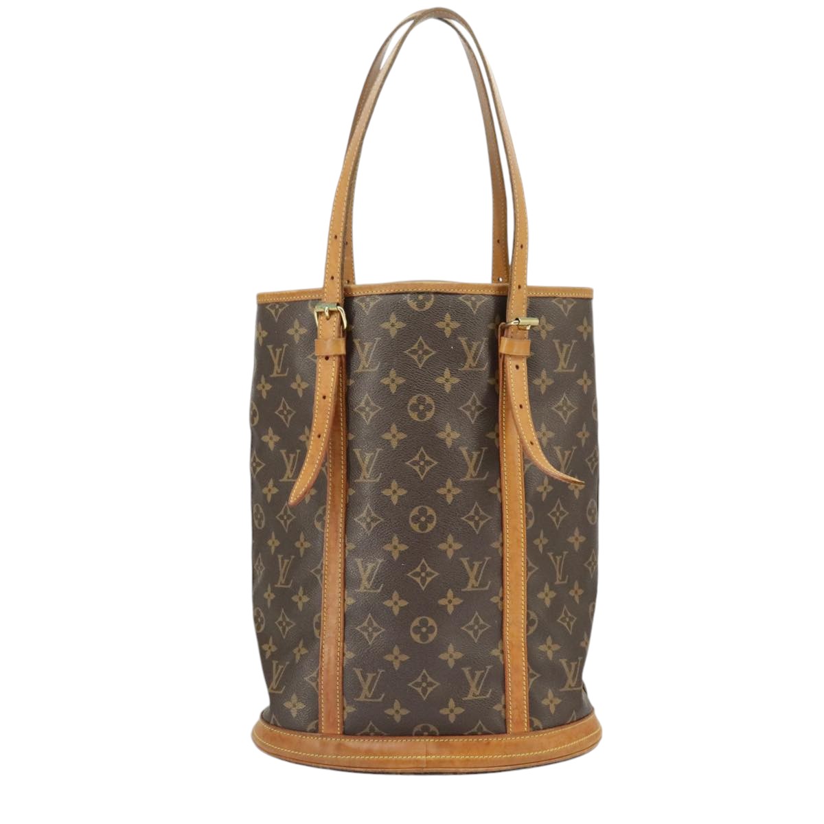 LOUIS VUITTON Monogram Bucket GM Shoulder Bag M42236 LV Auth ki5108