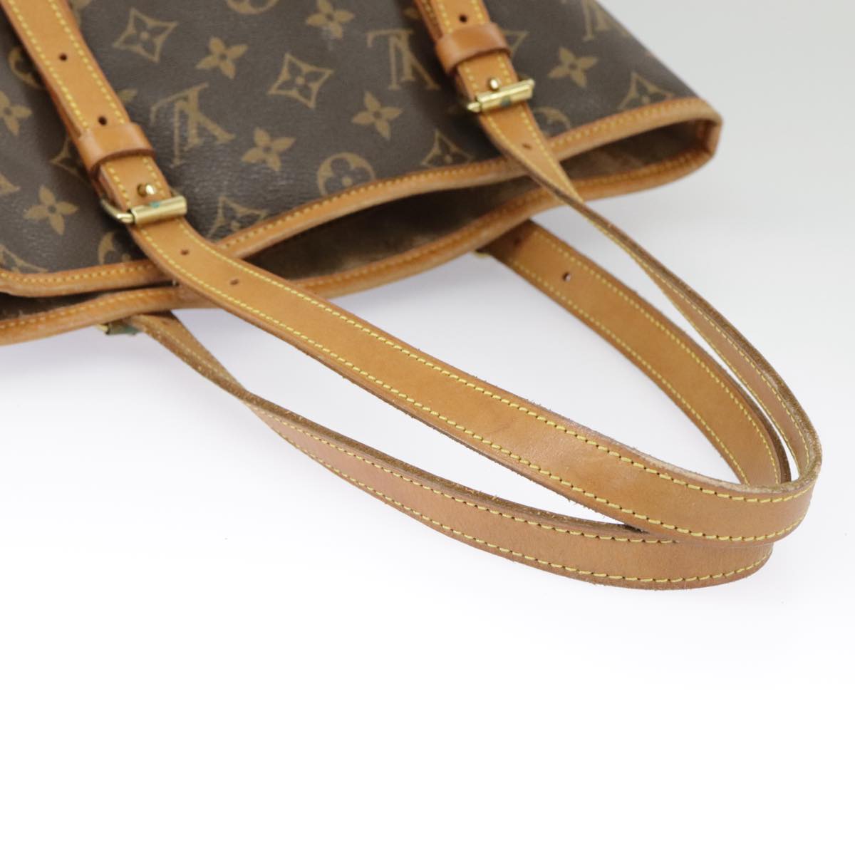 LOUIS VUITTON Monogram Bucket GM Shoulder Bag M42236 LV Auth ki5108