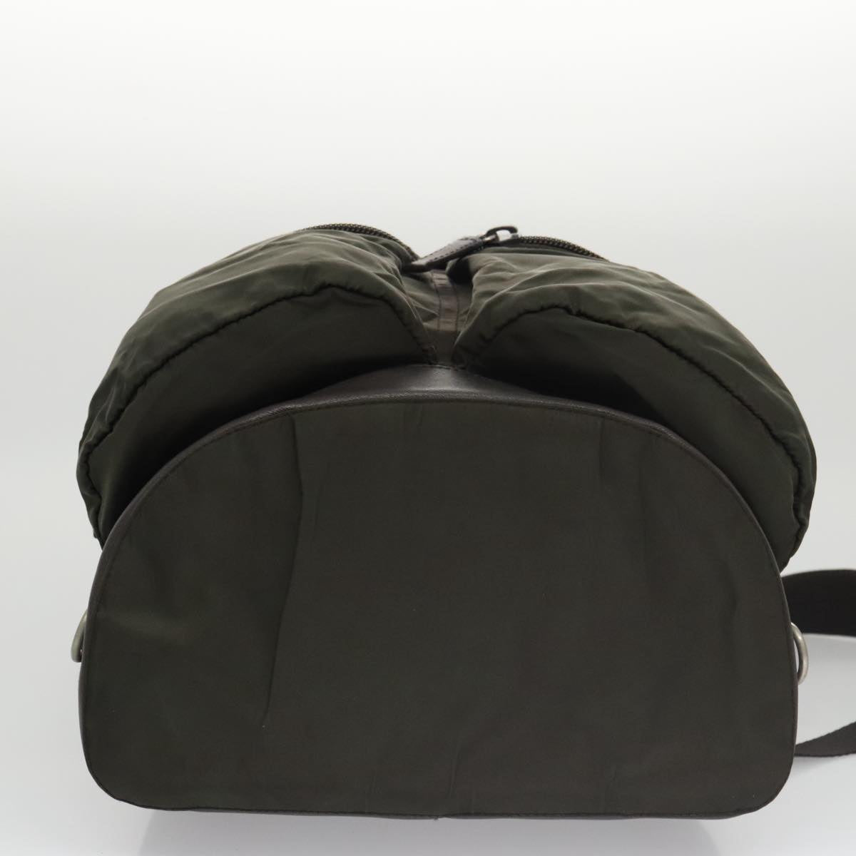 PRADA Backpack Nylon Khaki Auth ki5121