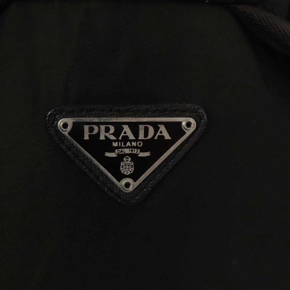 PRADA Backpack Nylon Khaki Auth ki5121