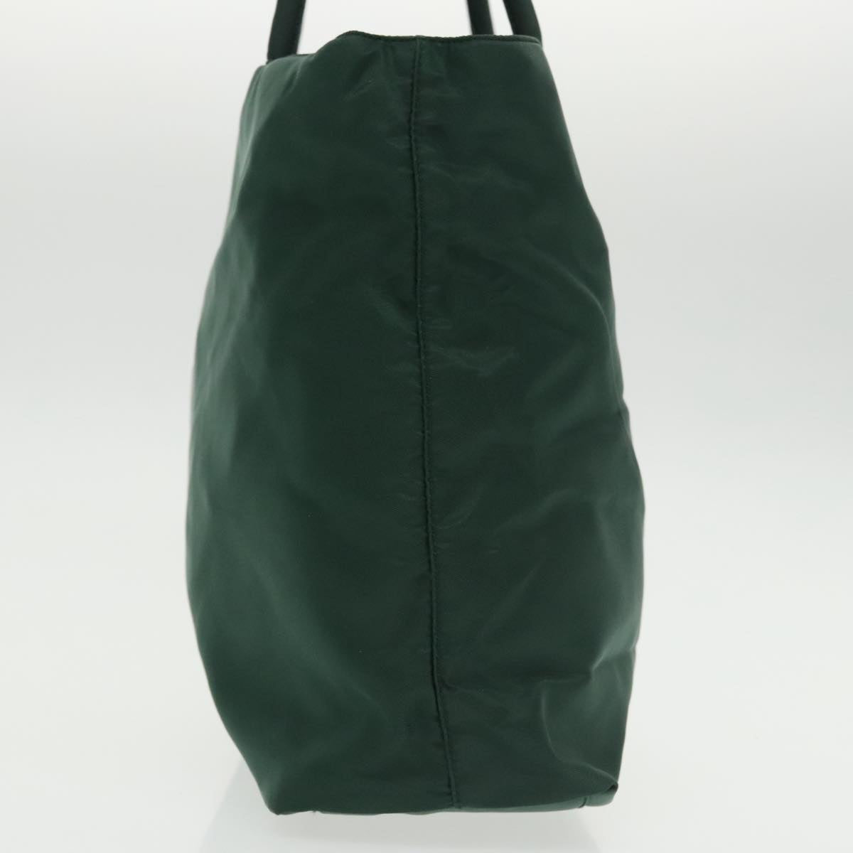 PRADA Tote Bag Nylon Green Auth ki5130