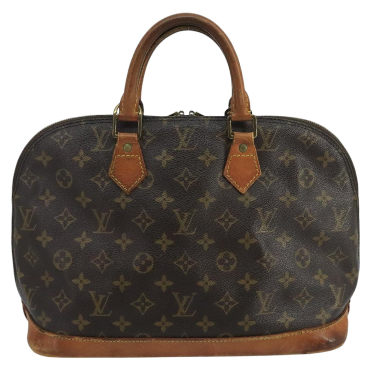 LOUIS VUITTON Monogram Alma Hand Bag M51130 LV Auth ki5133