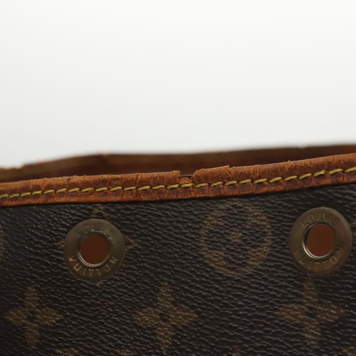 LOUIS VUITTON Monogram Noe Shoulder Bag M42224 LV Auth ki5147