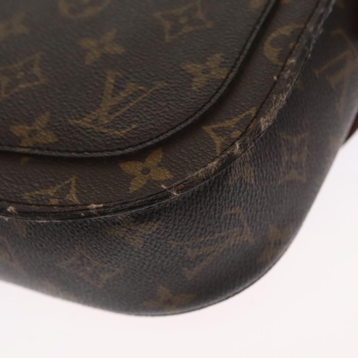 LOUIS VUITTON Monogram Saint Cloud GM Shoulder Bag M51242 LV Auth ki5167