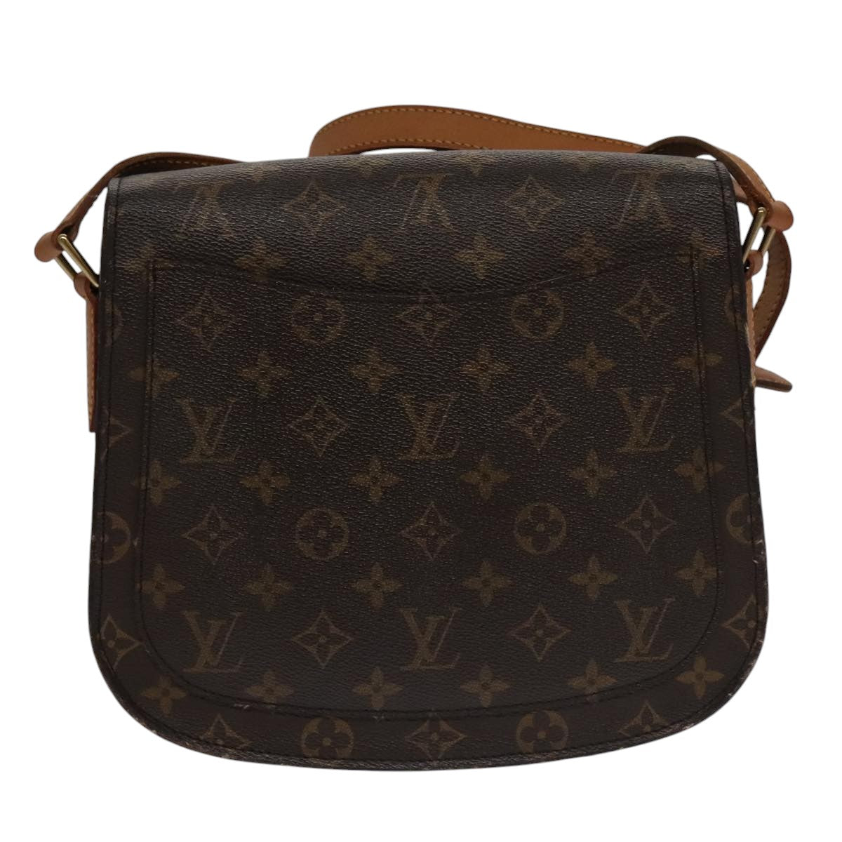 LOUIS VUITTON Monogram Saint Cloud GM Shoulder Bag M51242 LV Auth ki5167