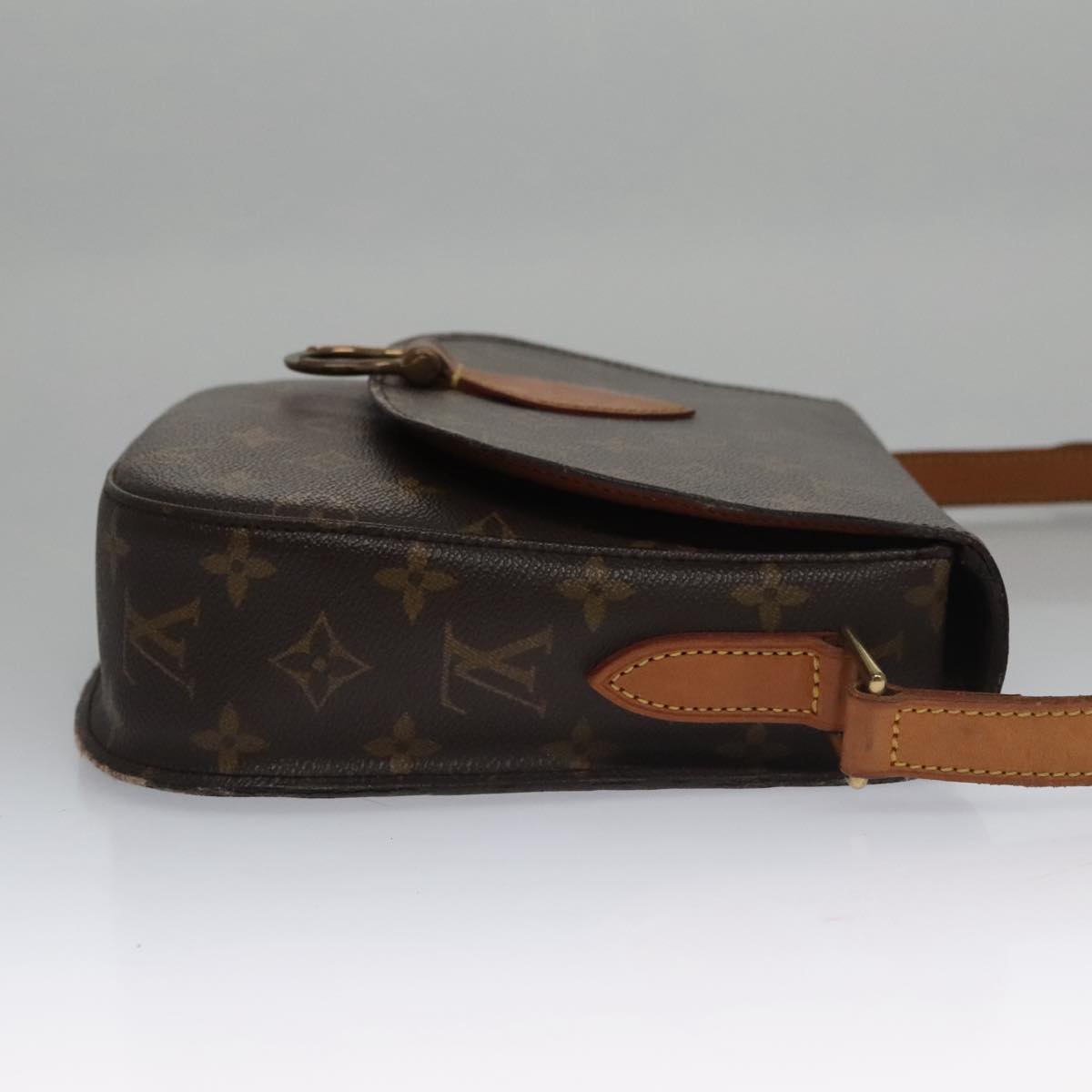 LOUIS VUITTON Monogram Saint Cloud GM Shoulder Bag M51242 LV Auth ki5167