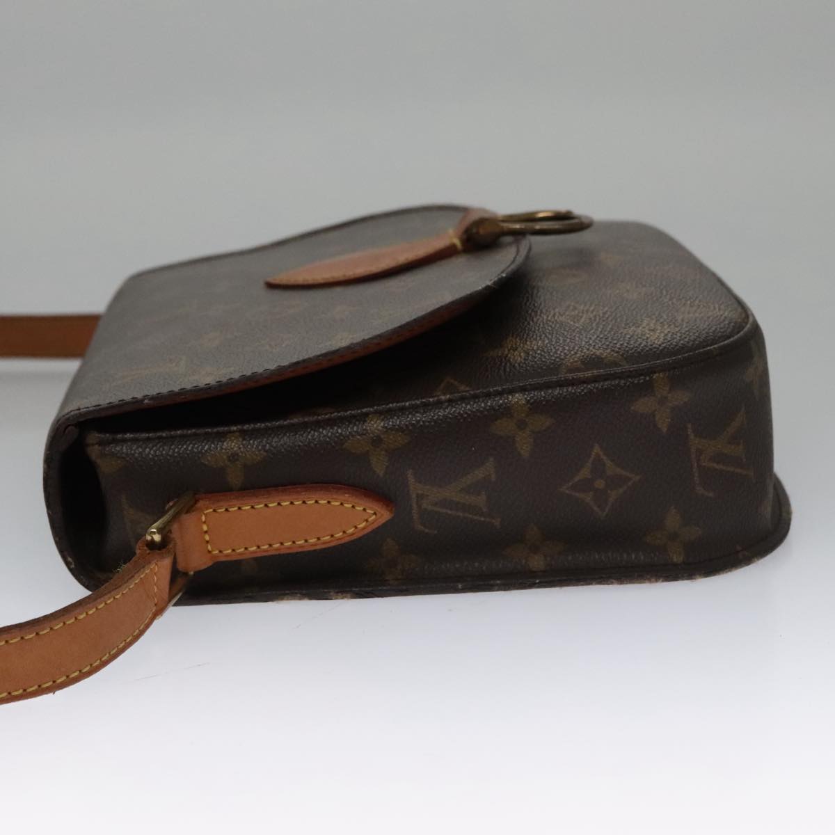 LOUIS VUITTON Monogram Saint Cloud GM Shoulder Bag M51242 LV Auth ki5167