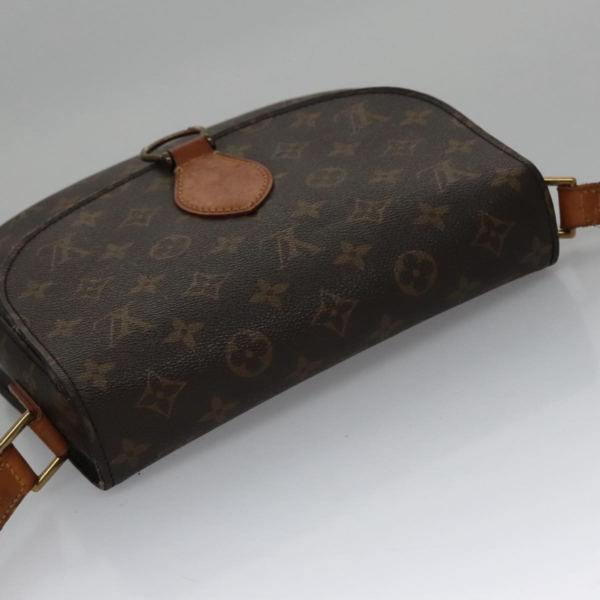 LOUIS VUITTON Monogram Saint Cloud GM Shoulder Bag M51242 LV Auth ki5167