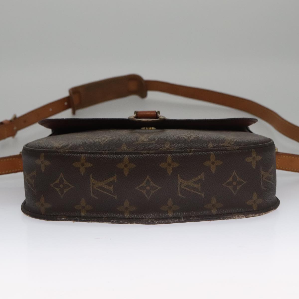 LOUIS VUITTON Monogram Saint Cloud GM Shoulder Bag M51242 LV Auth ki5167