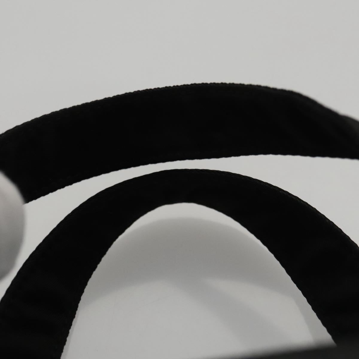 PRADA Hand Bag Nylon Black Auth ki5250