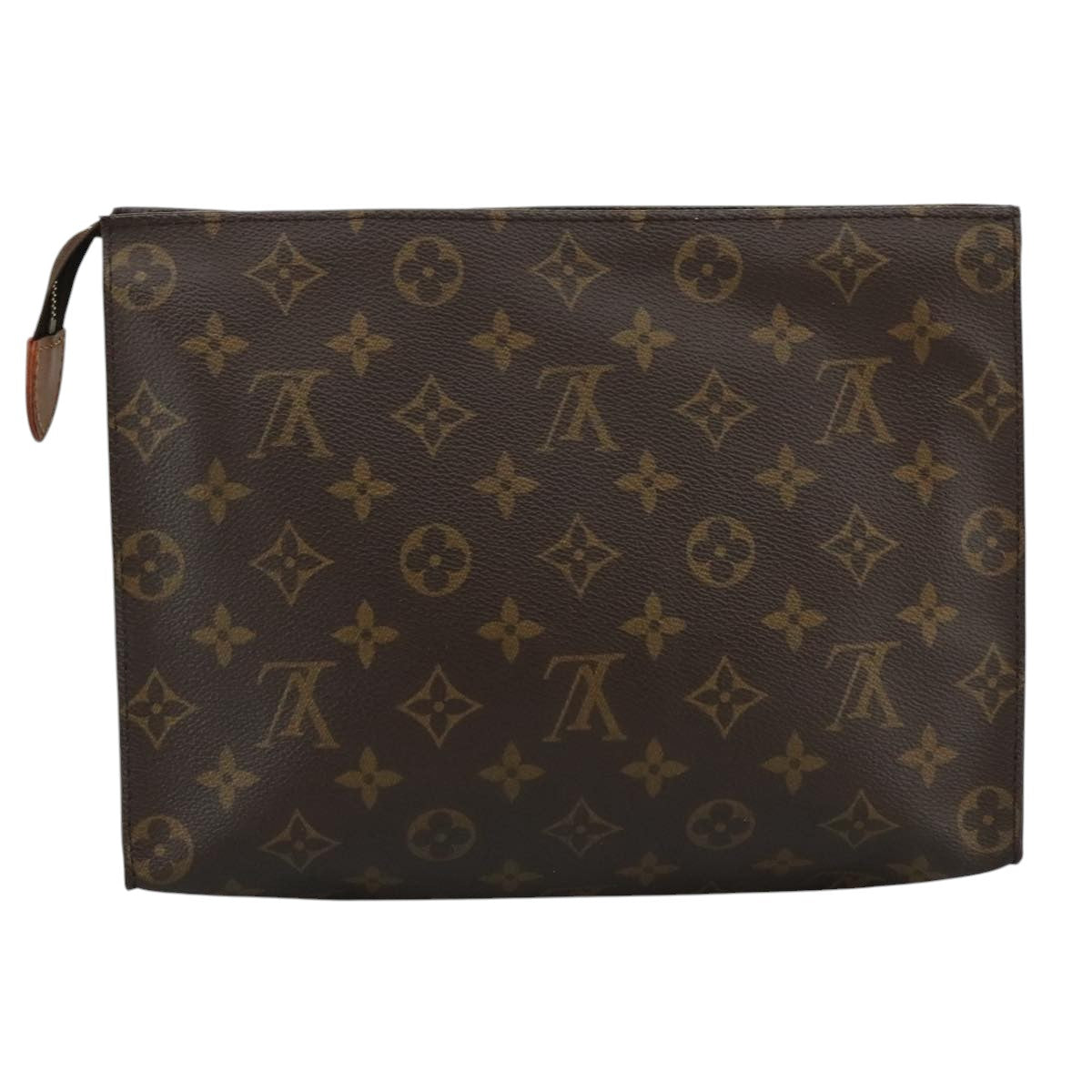 LOUIS VUITTON Monogram Poche Toilette 26 Pouch M47542 LV Auth ki5271