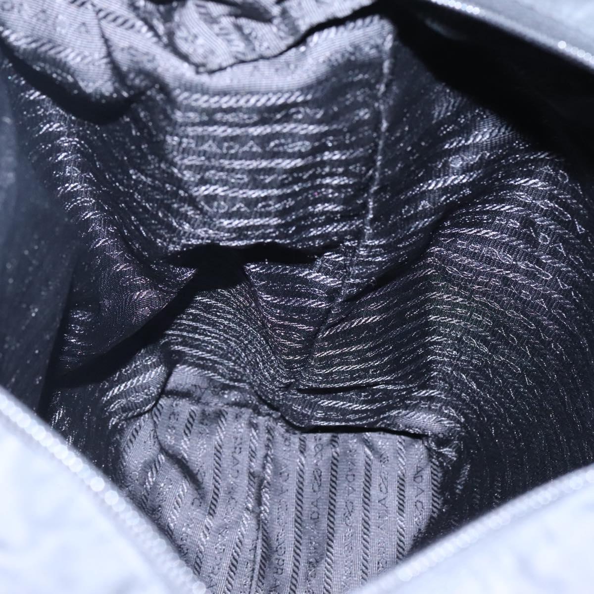 PRADA Hand Bag Nylon 2way Black Auth ki5424