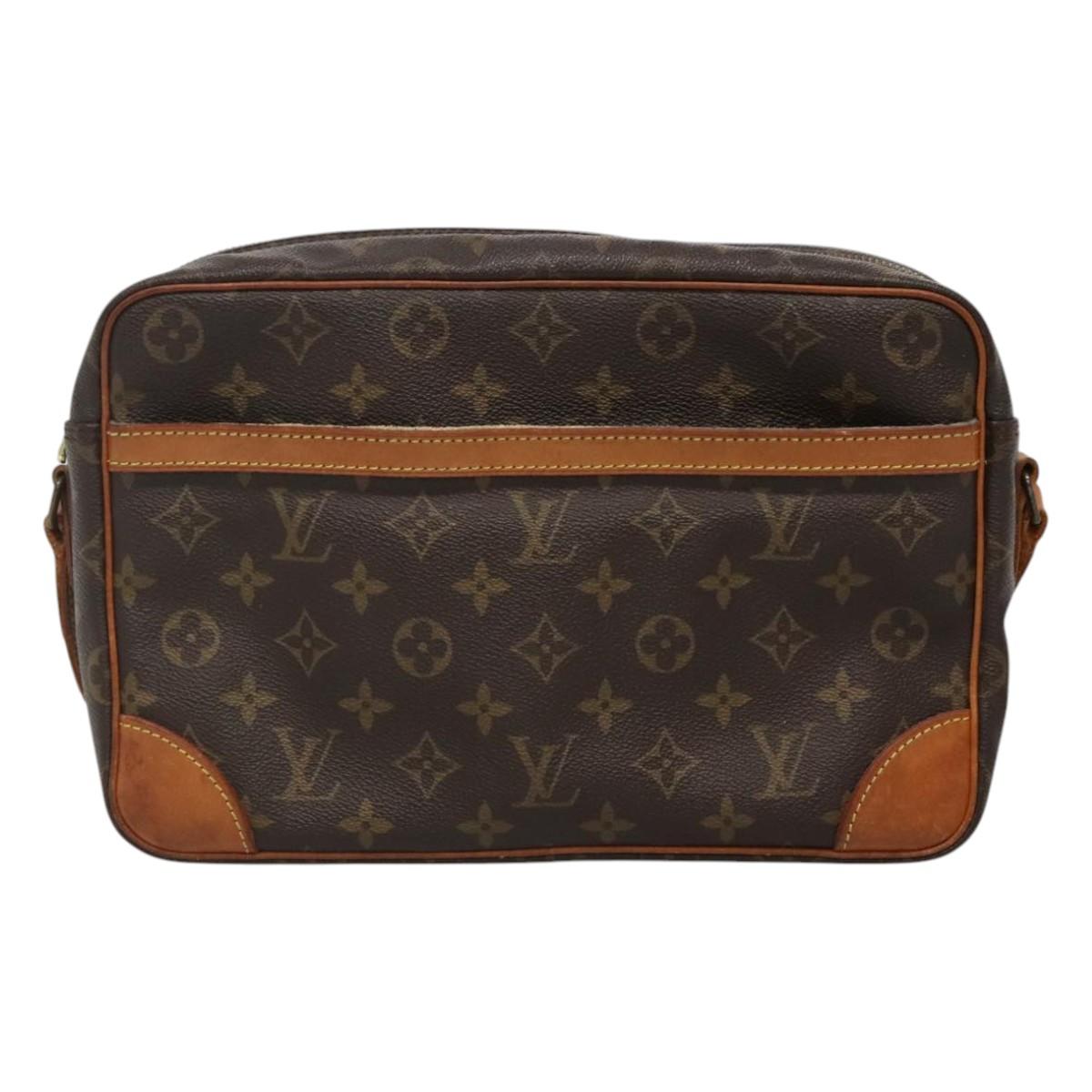 LOUIS VUITTON Monogram Trocadero 30 Shoulder Bag M51272 LV Auth ki5481
