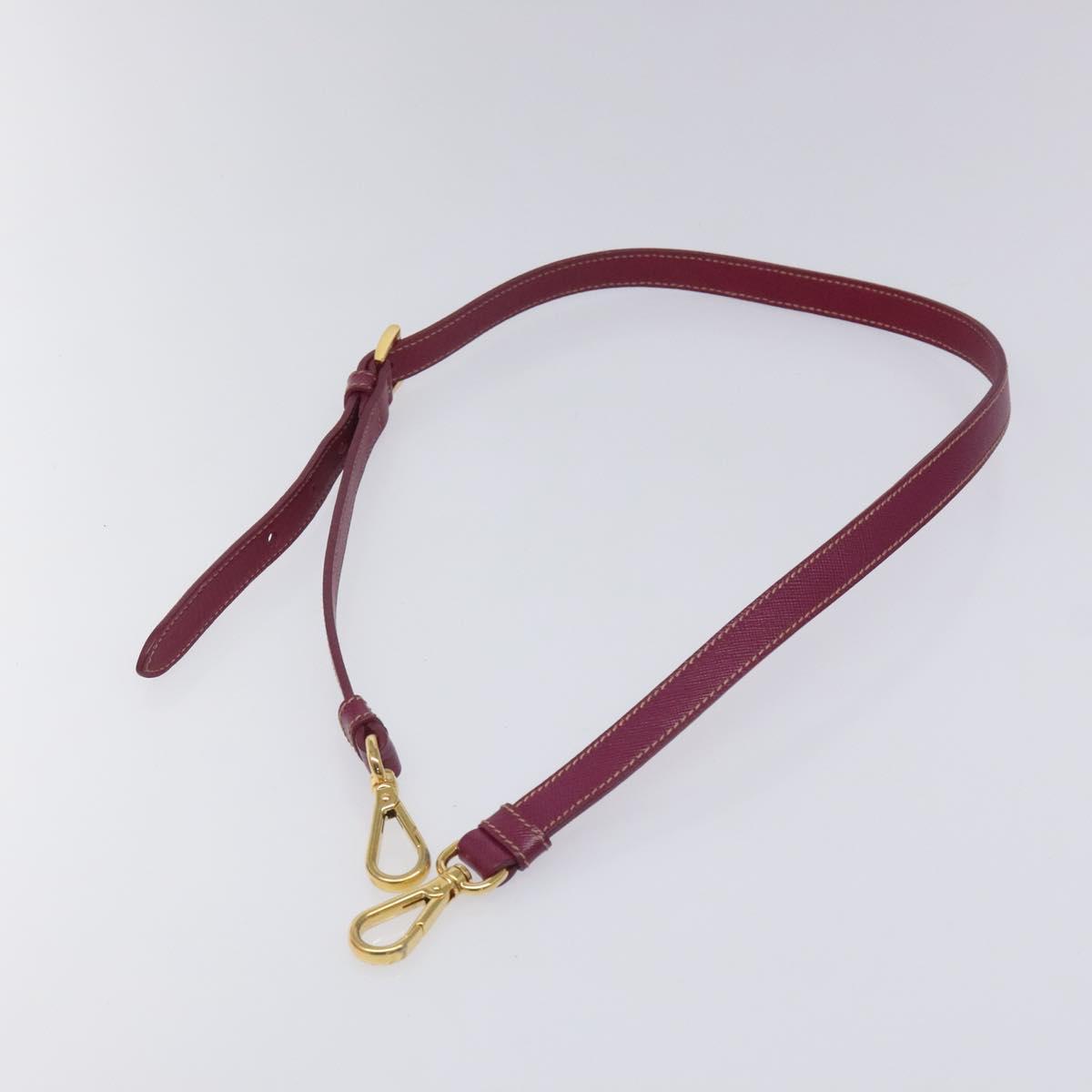 PRADA Tote Bag Nylon 2way Pink Gold Auth ki5497V