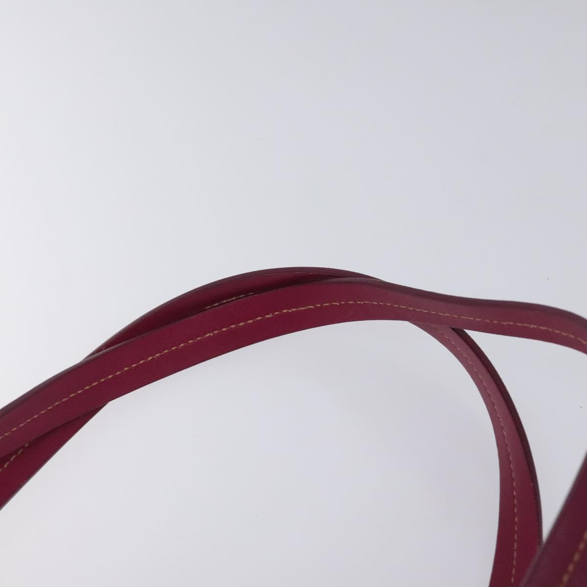 PRADA Tote Bag Nylon 2way Pink Gold Auth ki5497V