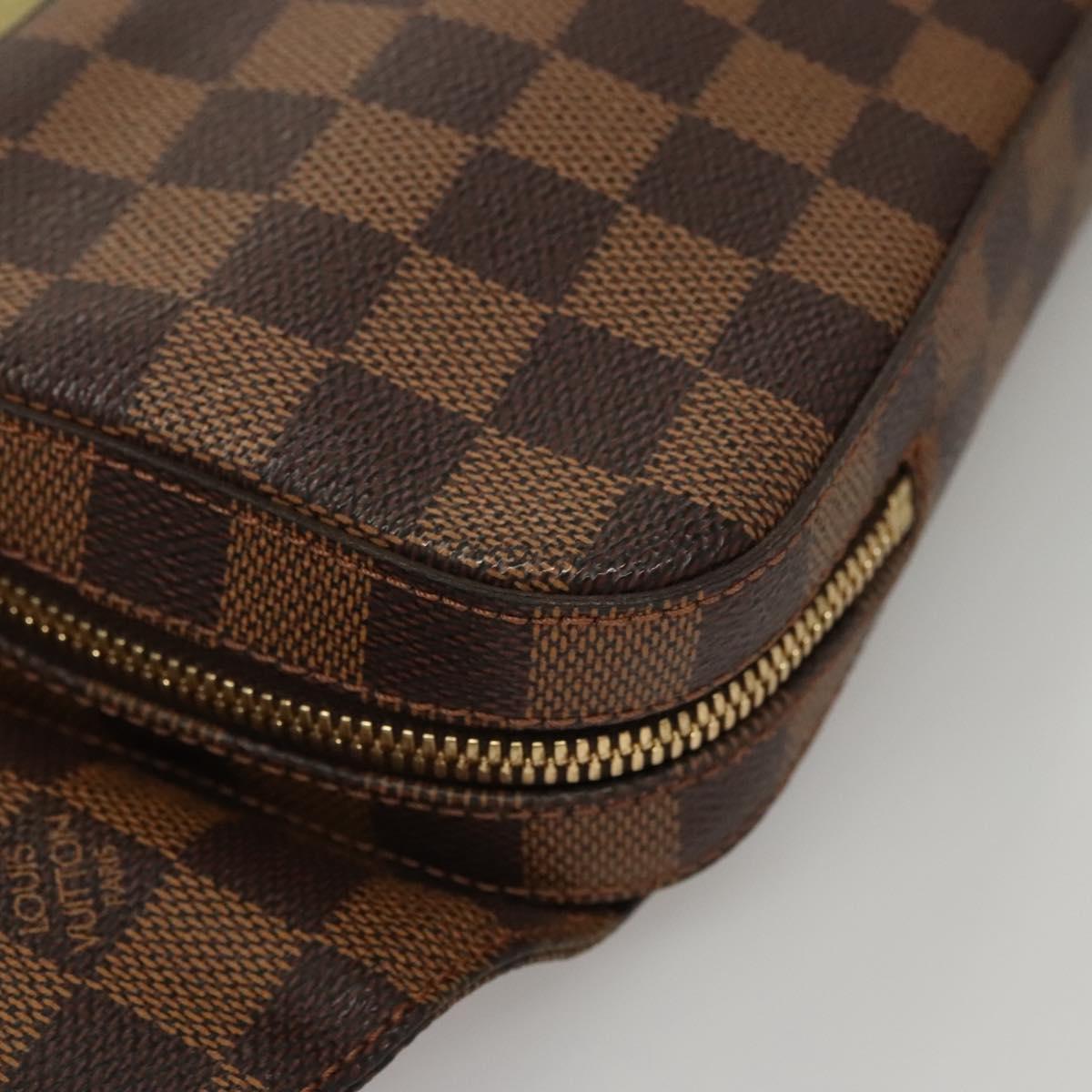 LOUIS VUITTON Damier Ebene Geronimos Shoulder Bag N51994 LV Auth ki5501A