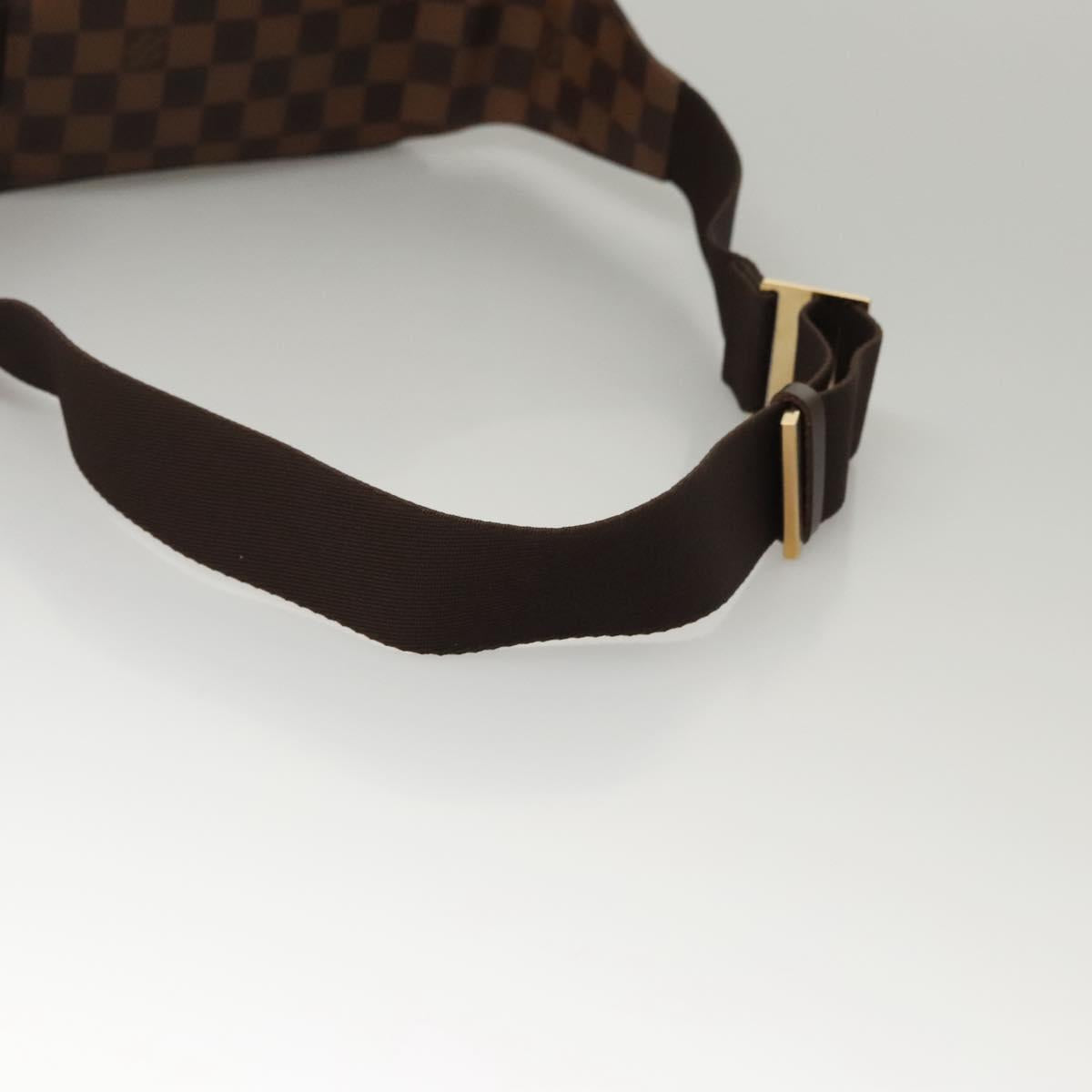 LOUIS VUITTON Damier Ebene Geronimos Shoulder Bag N51994 LV Auth ki5501A