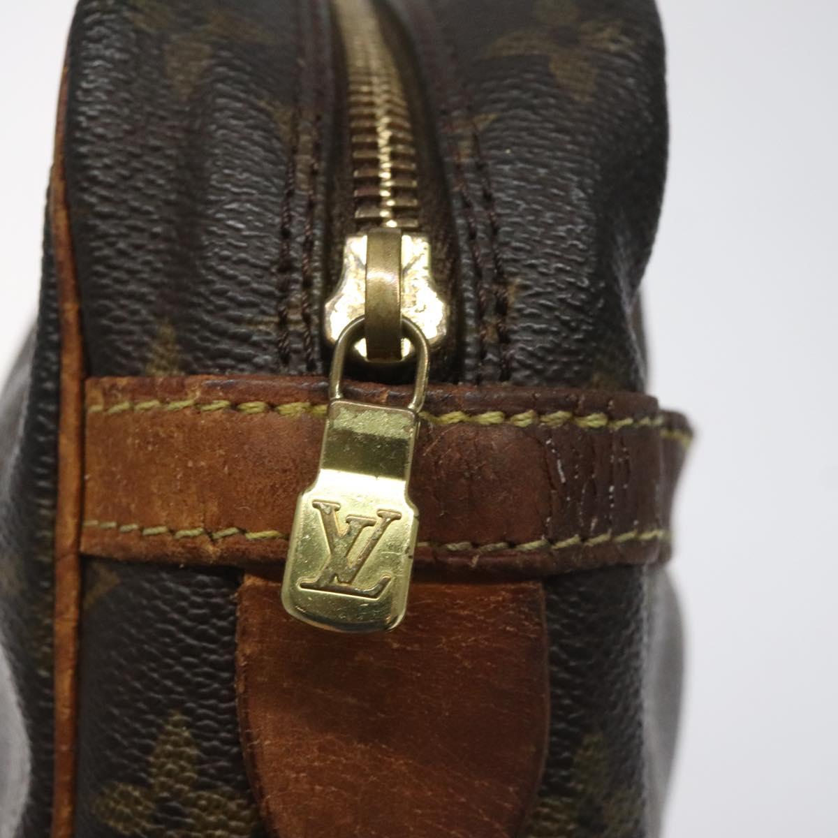 LOUIS VUITTON Monogram Compiegne 28 Clutch Bag M51845 LV Auth ki5523