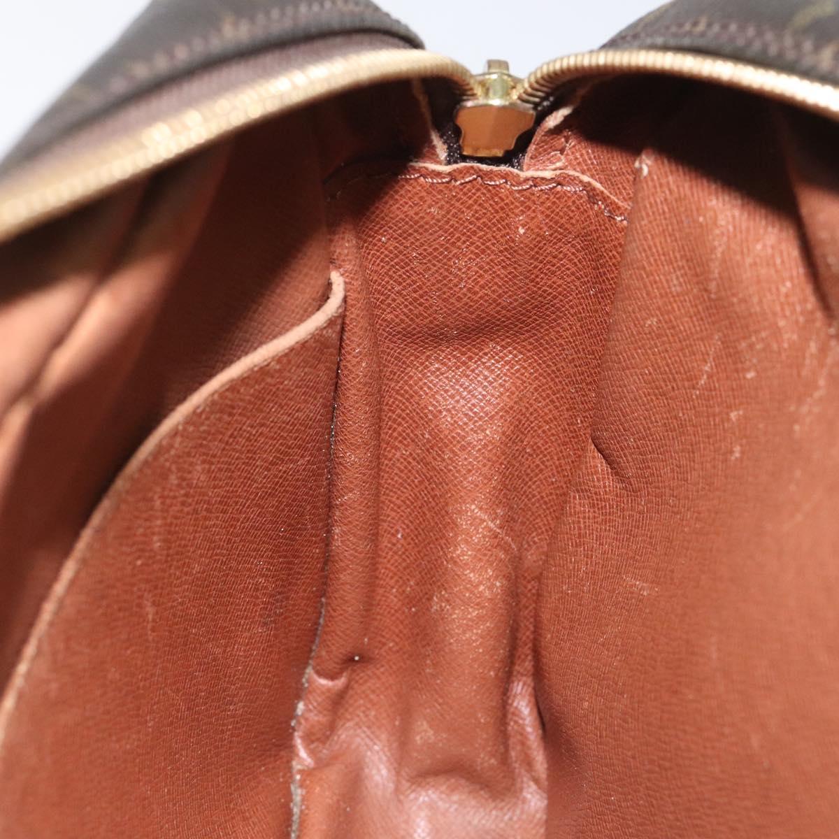 LOUIS VUITTON Monogram Compiegne 28 Clutch Bag M51845 LV Auth ki5523