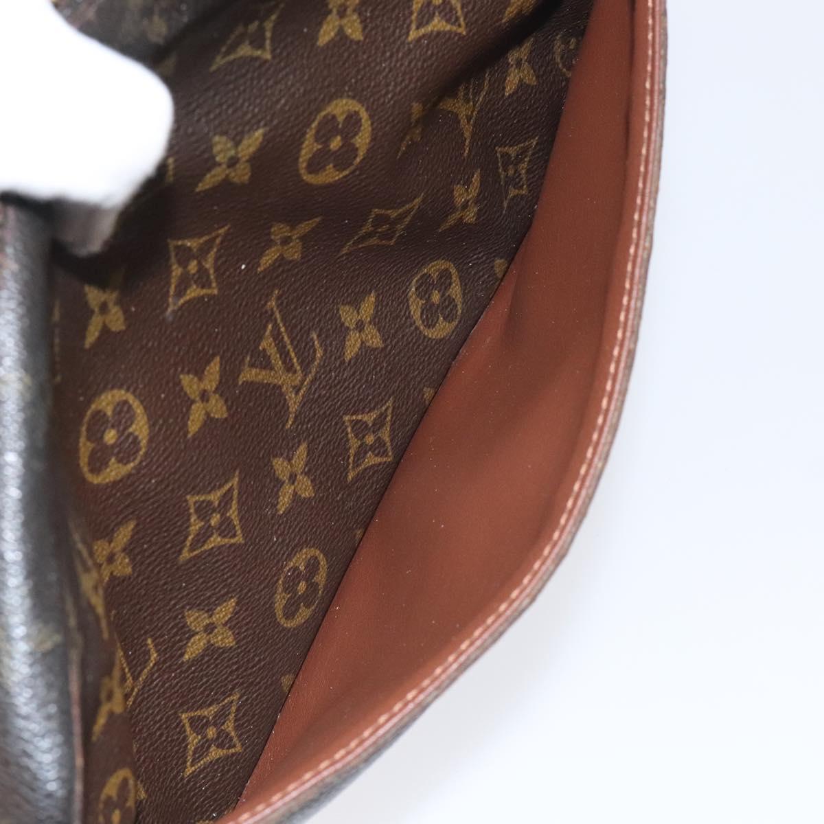 LOUIS VUITTON Monogram Compiegne 28 Clutch Bag M51845 LV Auth ki5523