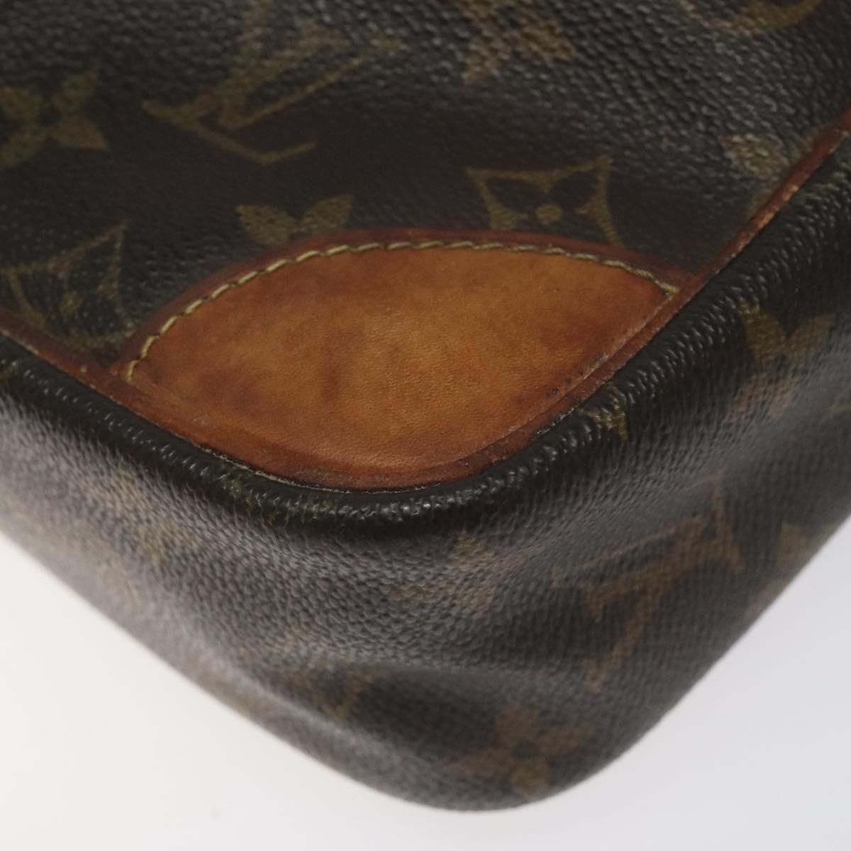 LOUIS VUITTON Monogram Compiegne 28 Clutch Bag M51845 LV Auth ki5523