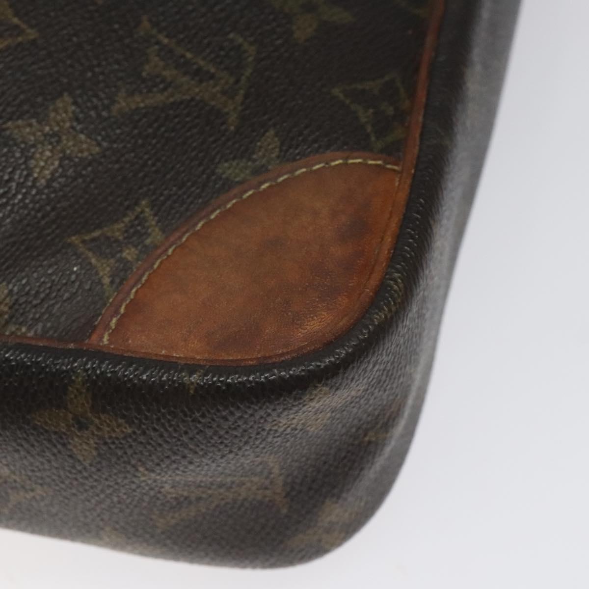 LOUIS VUITTON Monogram Compiegne 28 Clutch Bag M51845 LV Auth ki5523