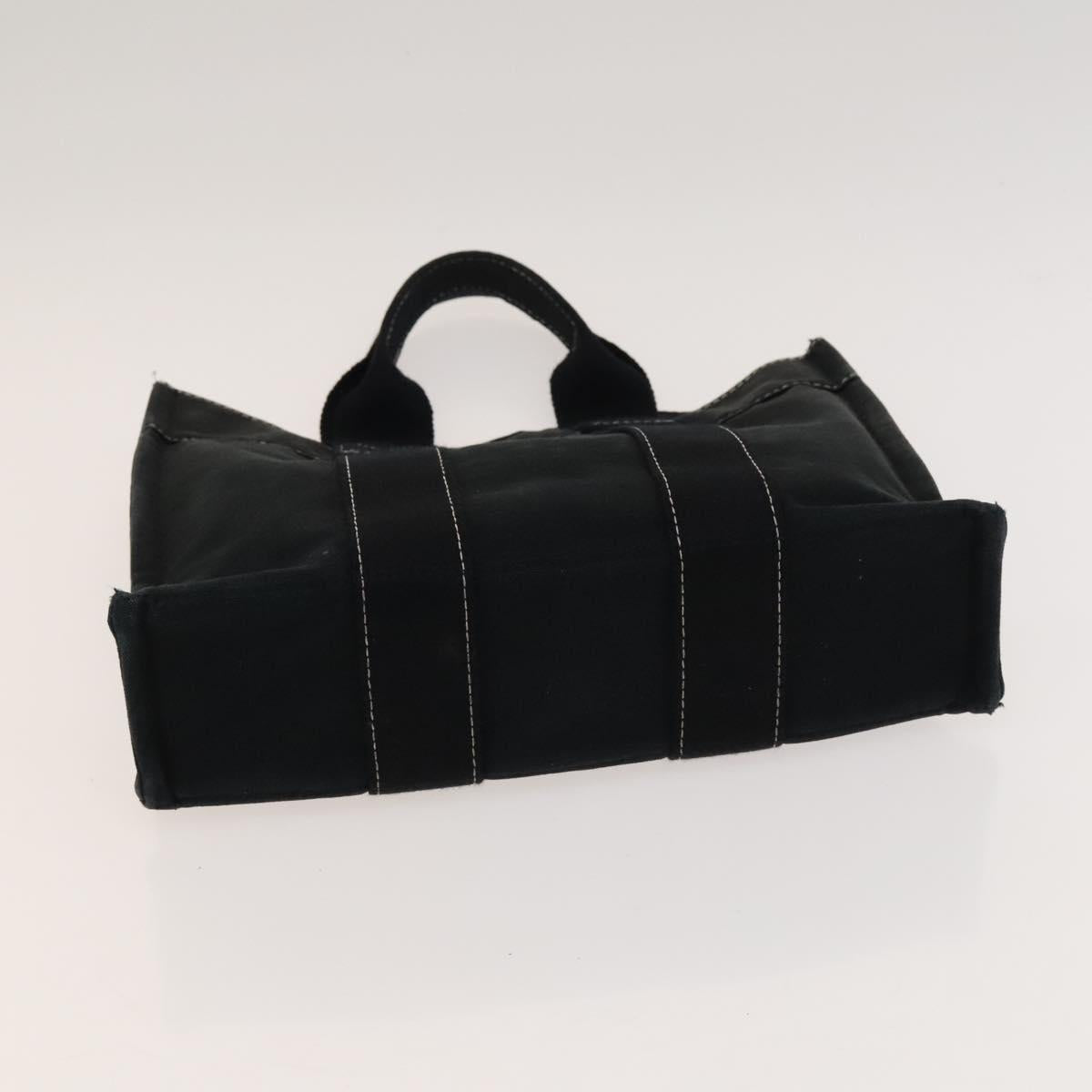HERMES Fourre Tout Tote Bag Canvas 5Set Black Gray Navy Auth ki5557