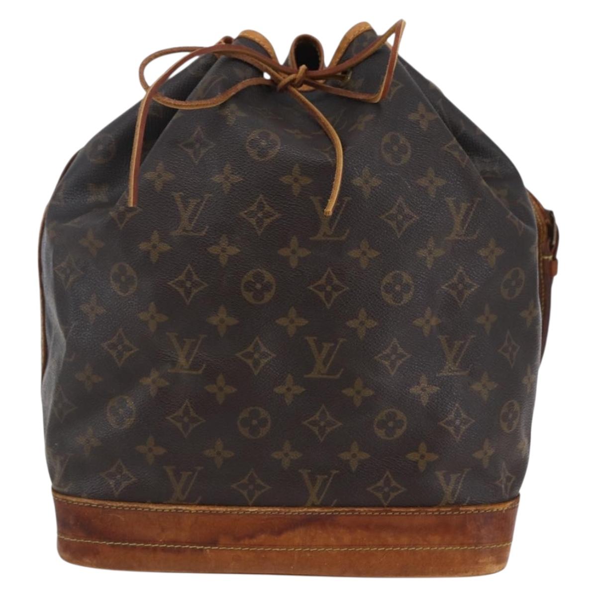 LOUIS VUITTON Monogram Noe Shoulder Bag M42224 LV Auth ki5571