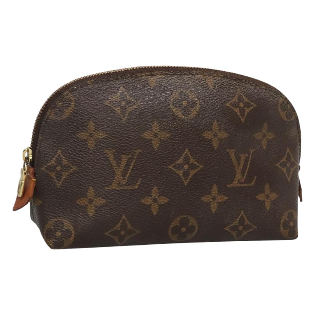 LOUIS VUITTON Monogram Pochette Cosmetic PM Pouch M43998 LV Auth ki5703