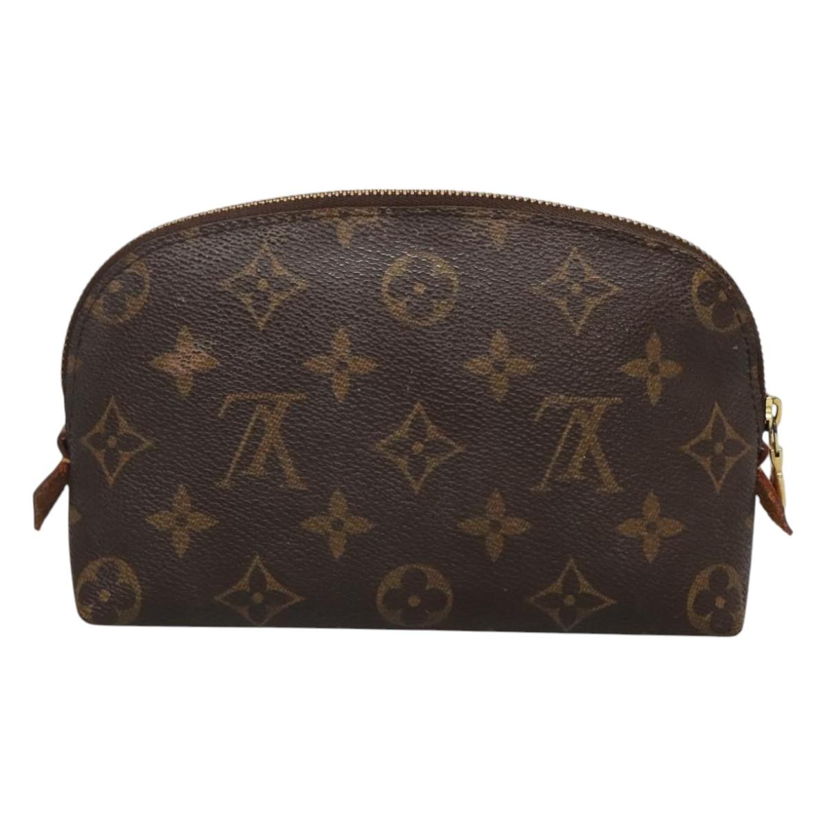 LOUIS VUITTON Monogram Pochette Cosmetic PM Pouch M43998 LV Auth ki5703