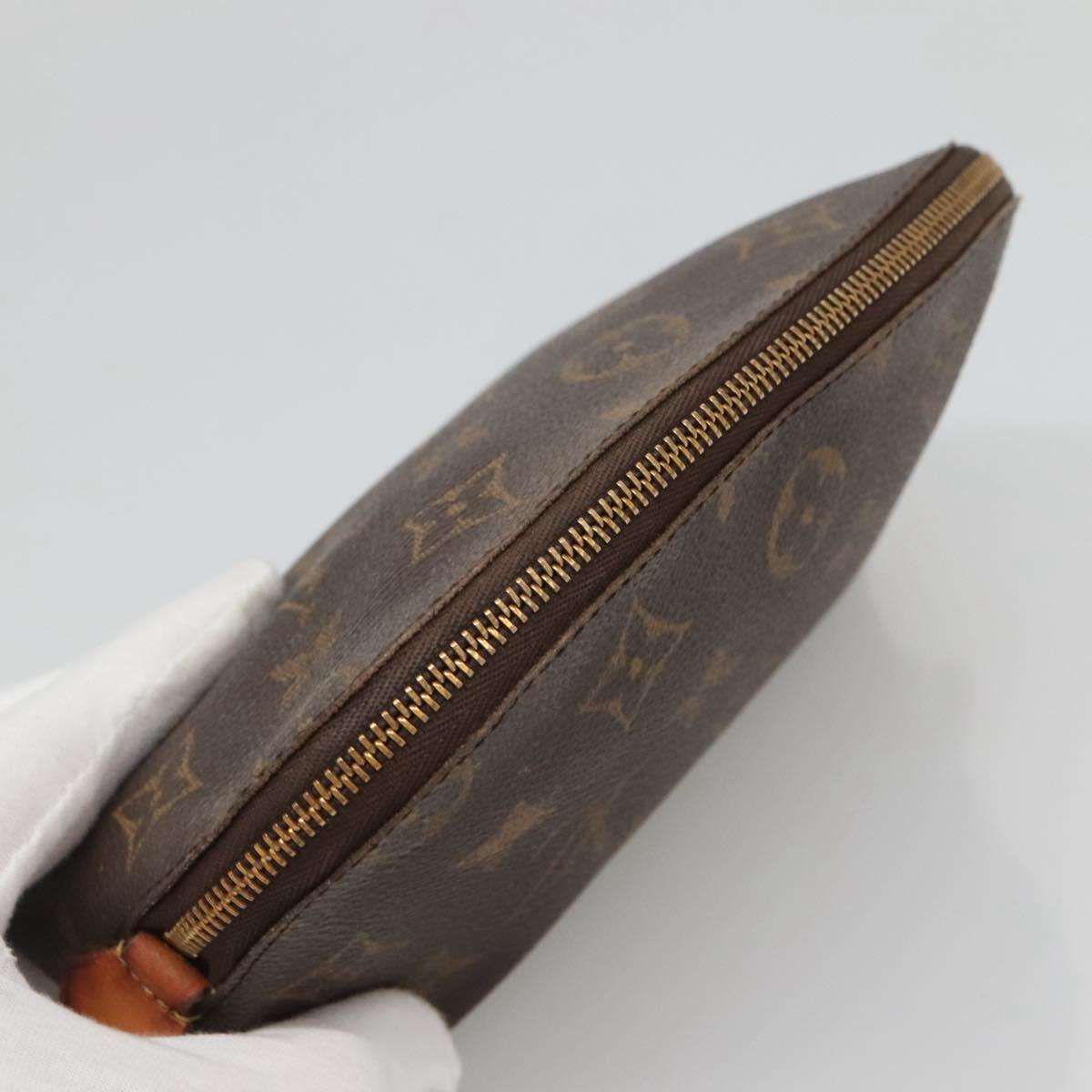 LOUIS VUITTON Monogram Pochette Cosmetic PM Pouch M43998 LV Auth ki5703