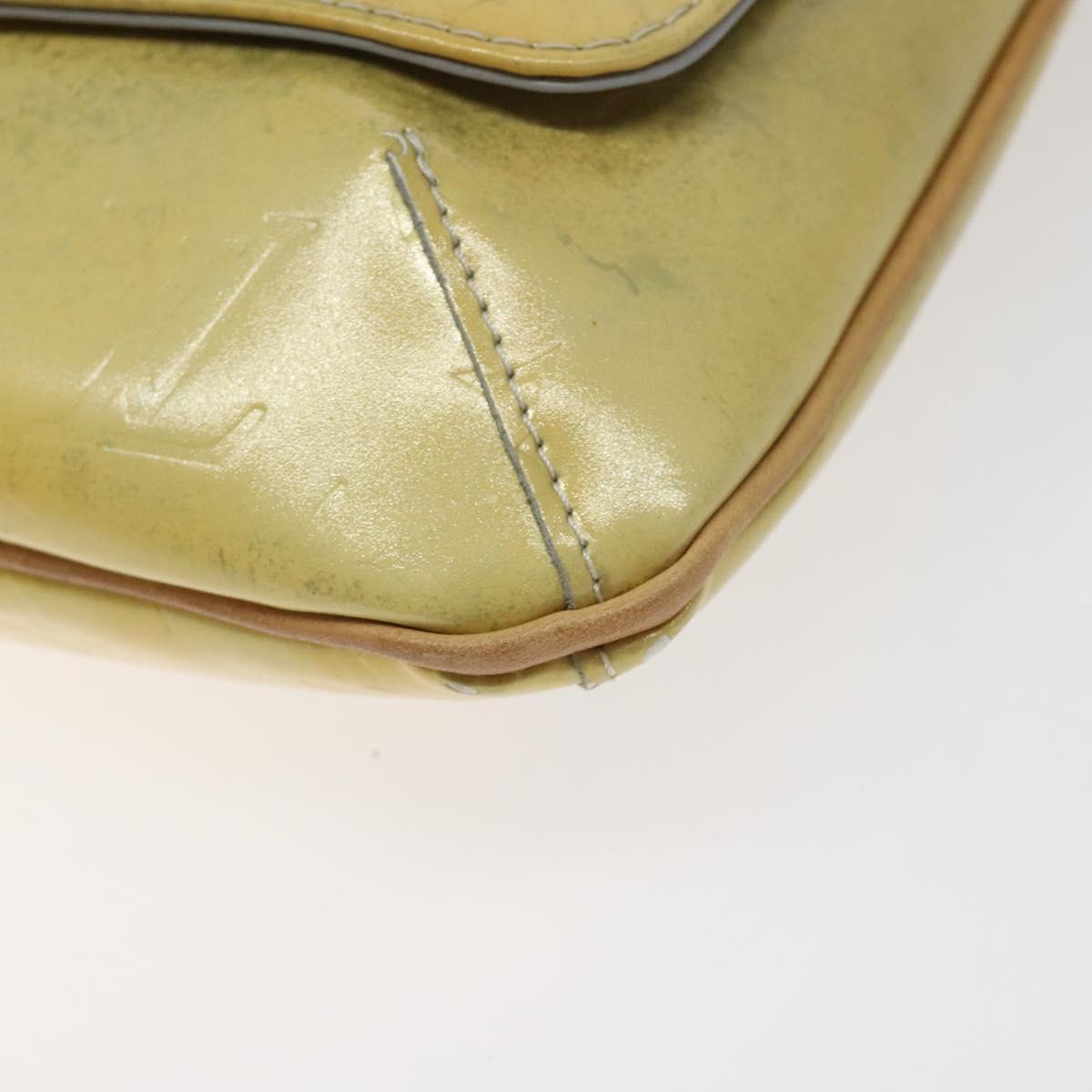 LOUIS VUITTON Monogram Vernis Thompson Street Bag Gris M91008 LV Auth ki5708