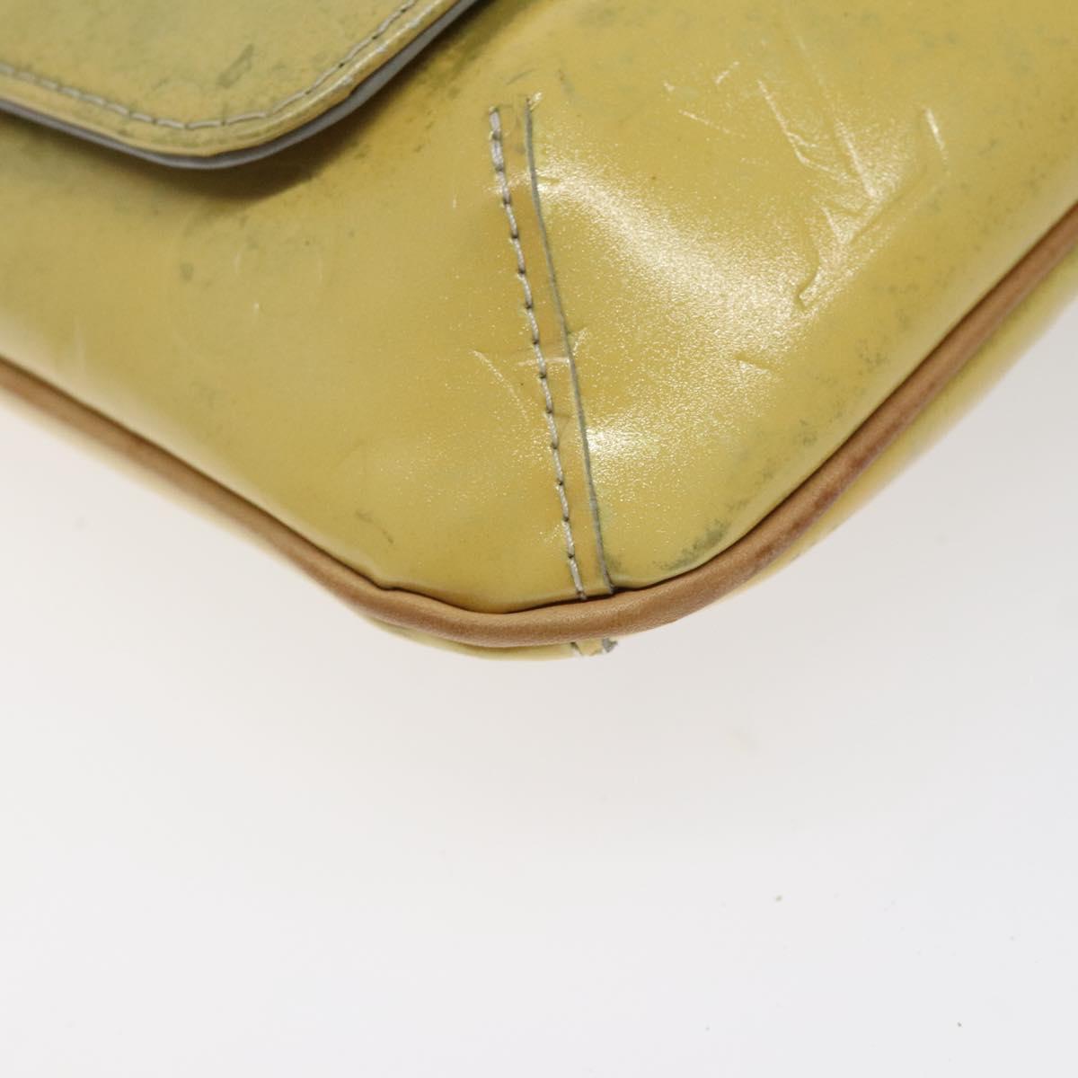 LOUIS VUITTON Monogram Vernis Thompson Street Bag Gris M91008 LV Auth ki5708