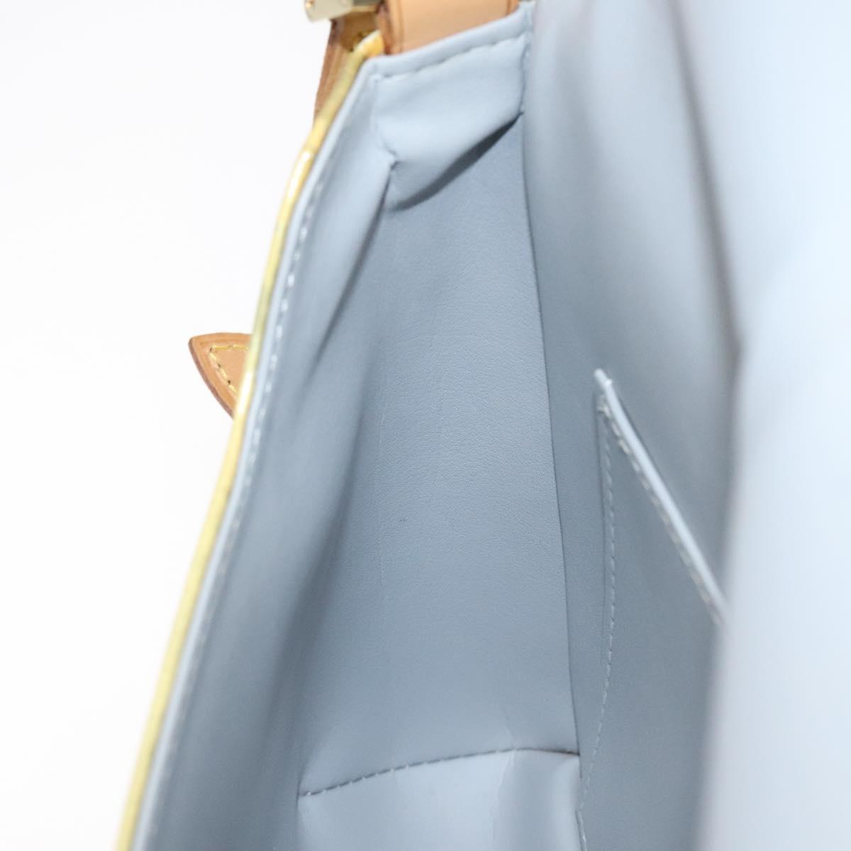 LOUIS VUITTON Monogram Vernis Thompson Street Bag Gris M91008 LV Auth ki5708