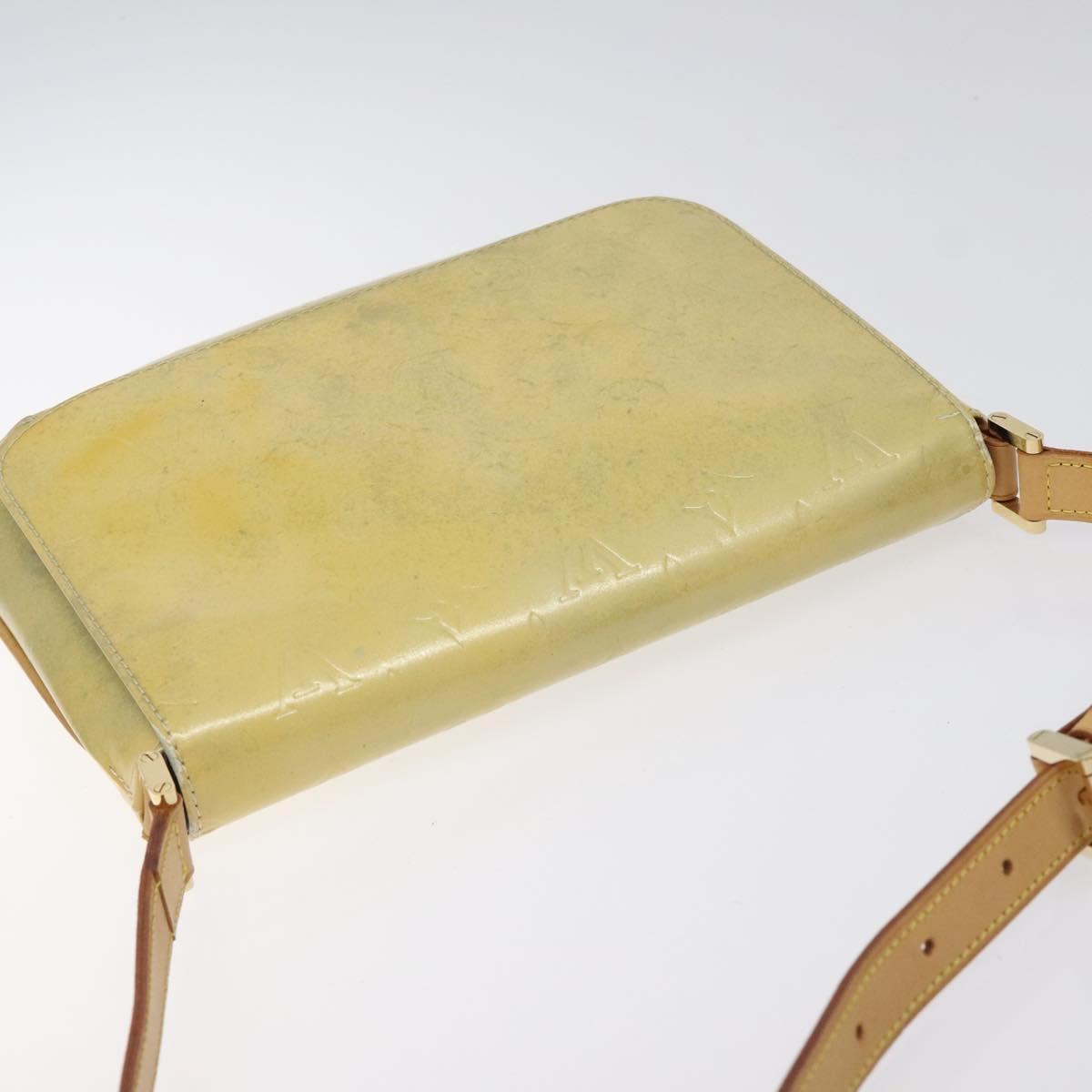 LOUIS VUITTON Monogram Vernis Thompson Street Bag Gris M91008 LV Auth ki5708