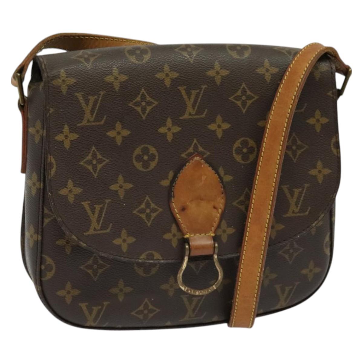 LOUIS VUITTON Monogram Saint Cloud GM Shoulder Bag M51242 LV Auth ki5777