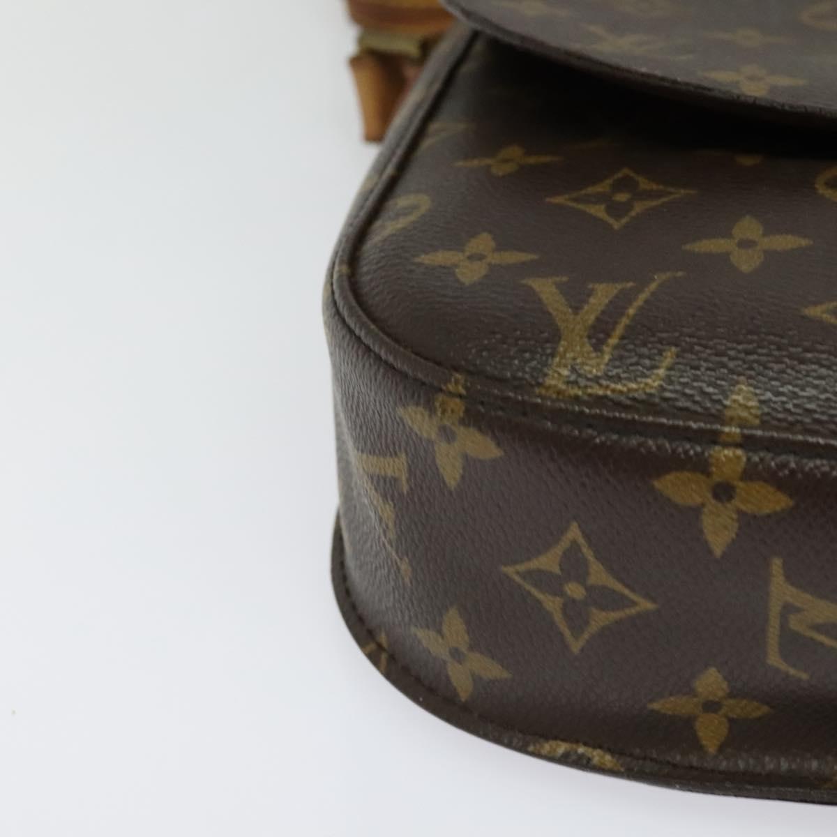 LOUIS VUITTON Monogram Saint Cloud GM Shoulder Bag M51242 LV Auth ki5777