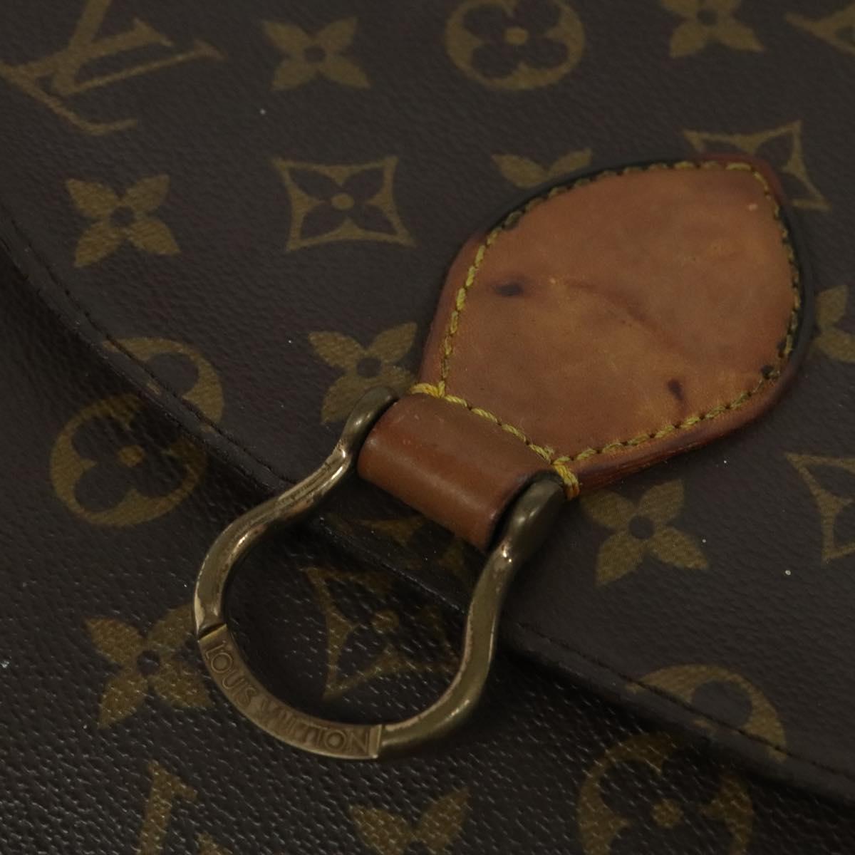 LOUIS VUITTON Monogram Saint Cloud GM Shoulder Bag M51242 LV Auth ki5777