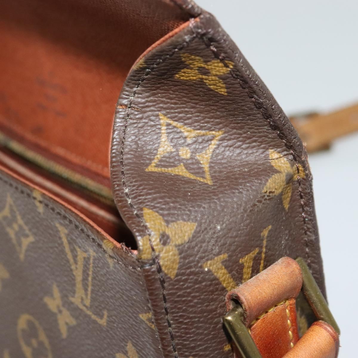 LOUIS VUITTON Monogram Saint Cloud GM Shoulder Bag M51242 LV Auth ki5777