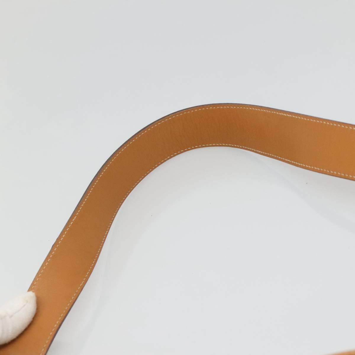 GUCCI Micro GG Supreme Shoulder Bag PVC Beige Gold Auth ki5782