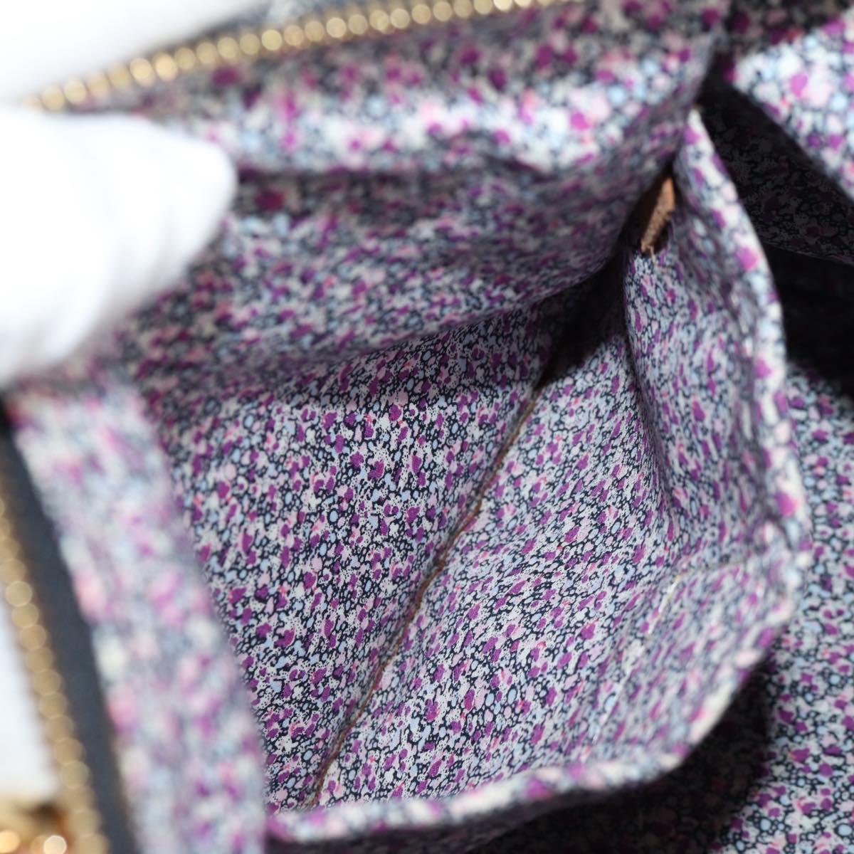 LOUIS VUITTON Monogram Denim Patchwork Speedy 30 Bag Gray M95381 LV Auth ki5785M