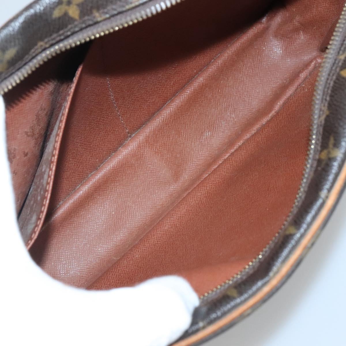LOUIS VUITTON Monogram Compiegne 28 Clutch Bag M51845 LV Auth ki5790